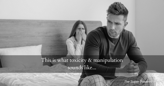 This is what toxicity & manipulation sounds like...