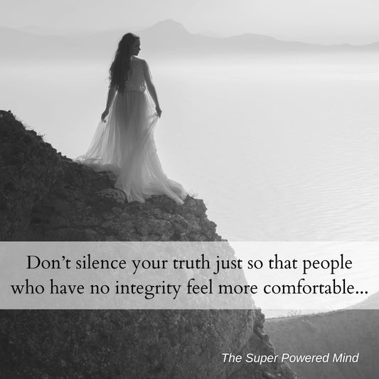 Don't silence your truth...