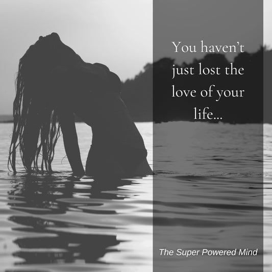 You haven't just lost the love of your life...