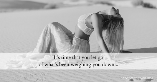 It's time to let go...