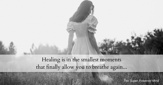 Healing is seen in the smallest things...