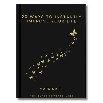 20 Ways To Instantly Improve Your Life (Black Edition) - eBook (Digital Download)