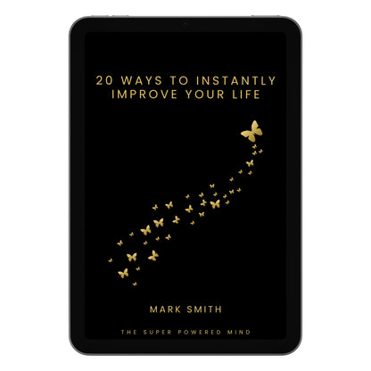 20 Ways To Instantly Improve Your Life (Black Edition) - eBook (Digital Download)