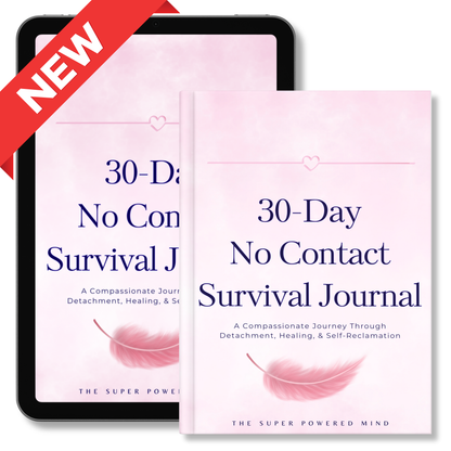 30-Day No Contact Survival Journal (Digital Download)