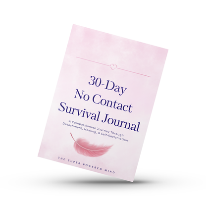 30-Day No Contact Survival Journal (Digital Download)