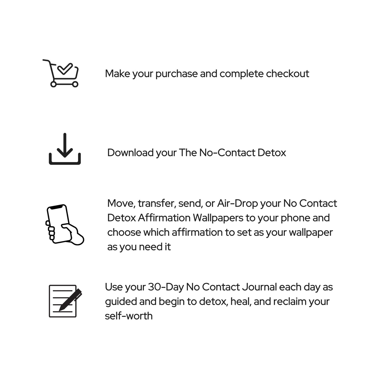 The No-Contact Detox (Digital Download)