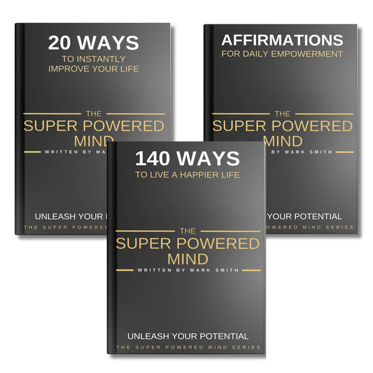 The Super Powered Mind Series 3 Book Bundle - Written by Mark Smith (Digital Download eBook)